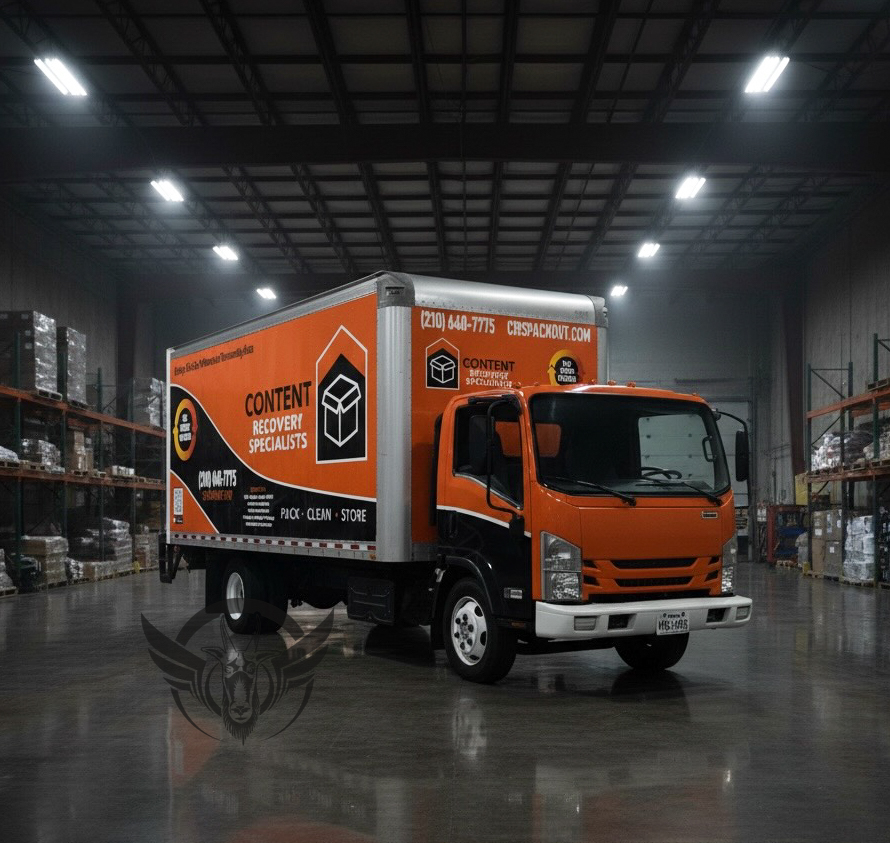 Printed Graphic wrap on a Suzuki box truck 